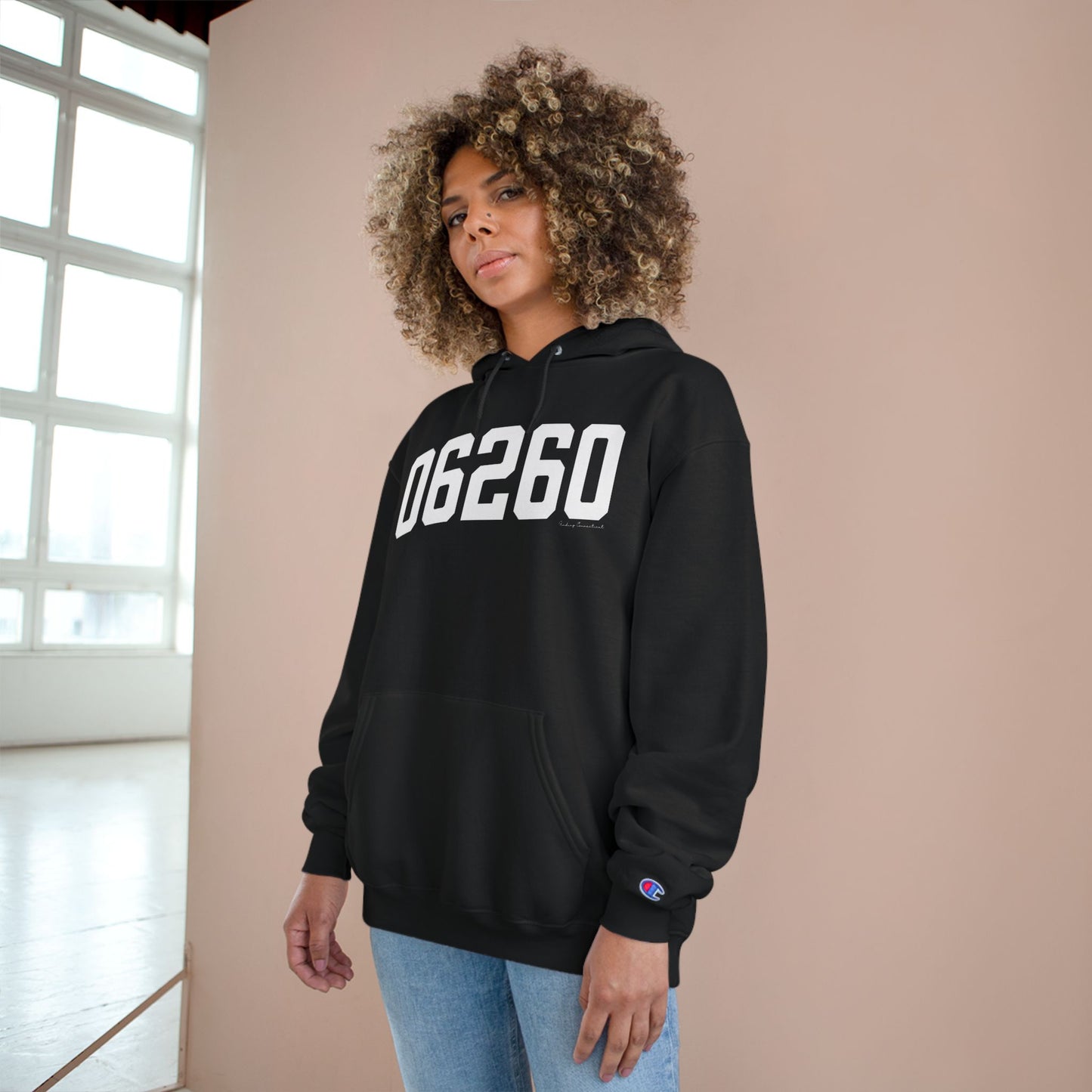06260 Putnam CT Zip Code Champion Hoodie