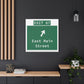 Vintage WCP Exit 67 Sign Matte Canvas, Stretched, 1.25"