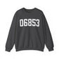 06853 Norwalk CT Zip Code Unisex Heavy Blend™ Crewneck Sweatshirt