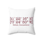 Bethel Coordinates Spun Polyester Square Pillow