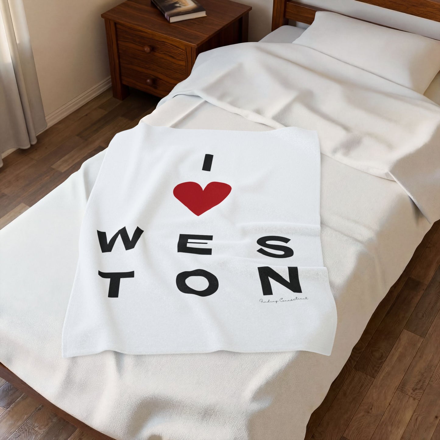 Weston Vision Velveteen Plush Blanket