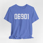 06901 Stamford Connecticut Zip Code Unisex Jersey Short Sleeve T-Shirt