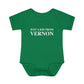 Just a kid from Vernon Infant Baby Rib Bodysuit