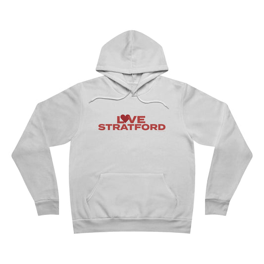 Love Stratford Unisex Sponge Fleece Pullover Hoodie