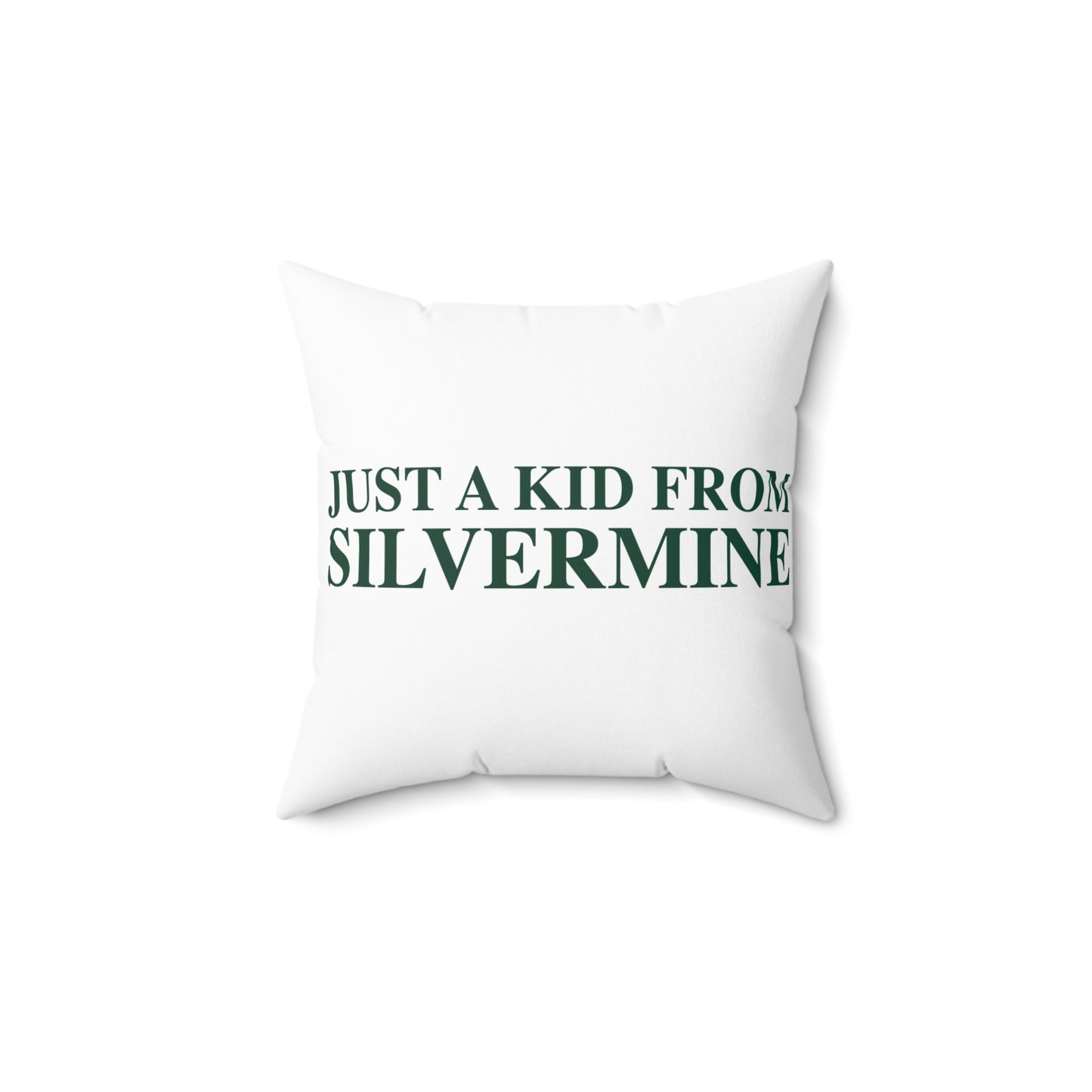 I Really Really Miss Silvermine Spun Polyester Square Pillow