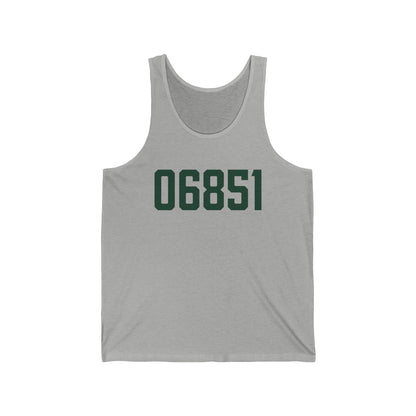 06851 Norwalk Connecticut Zip Code  Unisex Jersey Tank Top