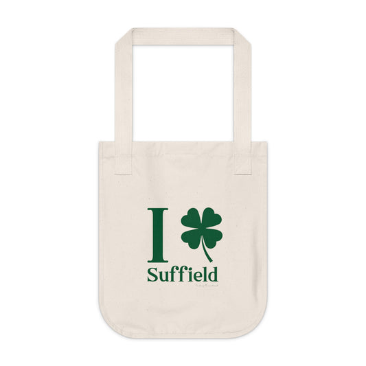 I Clover Suffield Organic Canvas Tote Bag