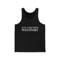 Just a kid from Westport  Unisex Jersey Tank Top
