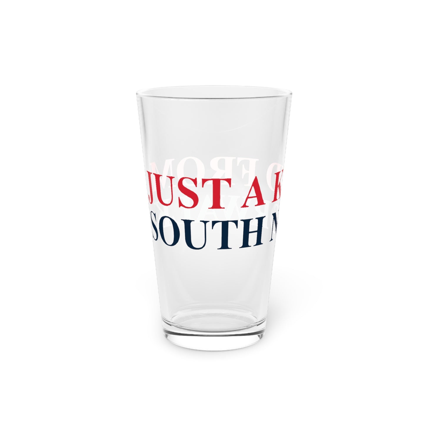 Just a kid from South Norwalk Pint Glass, 16oz