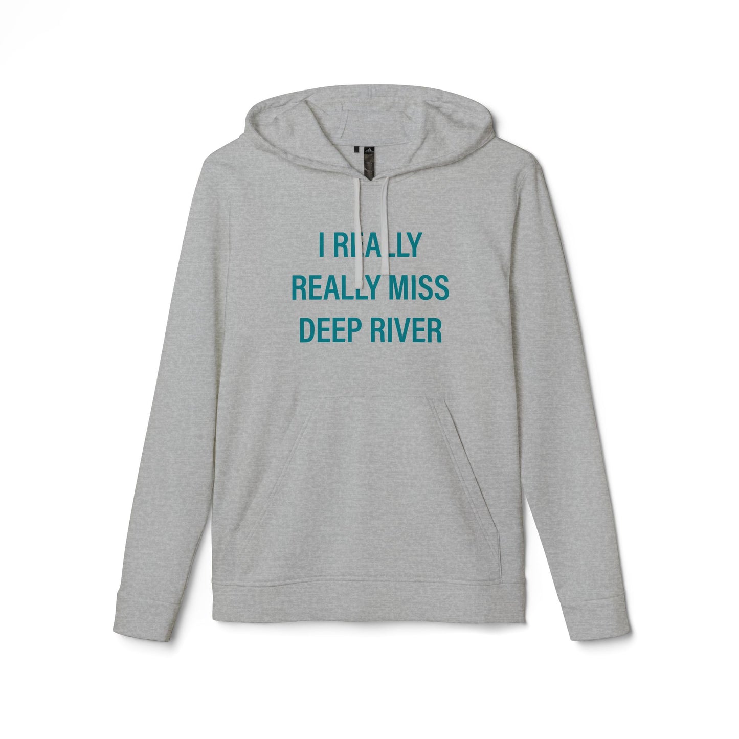 I Really Really Miss Deep River. adidas® Unisex Fleece Hoodie