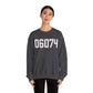 06074 - South Windsor CT Zip Code  Unisex Heavy Blend™ Crewneck Sweatshirt