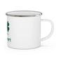 I Clover Bridgeport Enamel Camping Mug