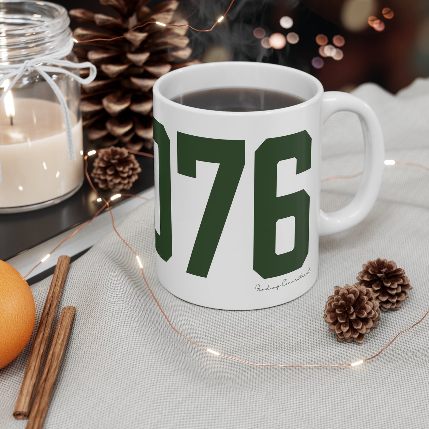 06076 Union Connecticut Zip Code Mug 11oz