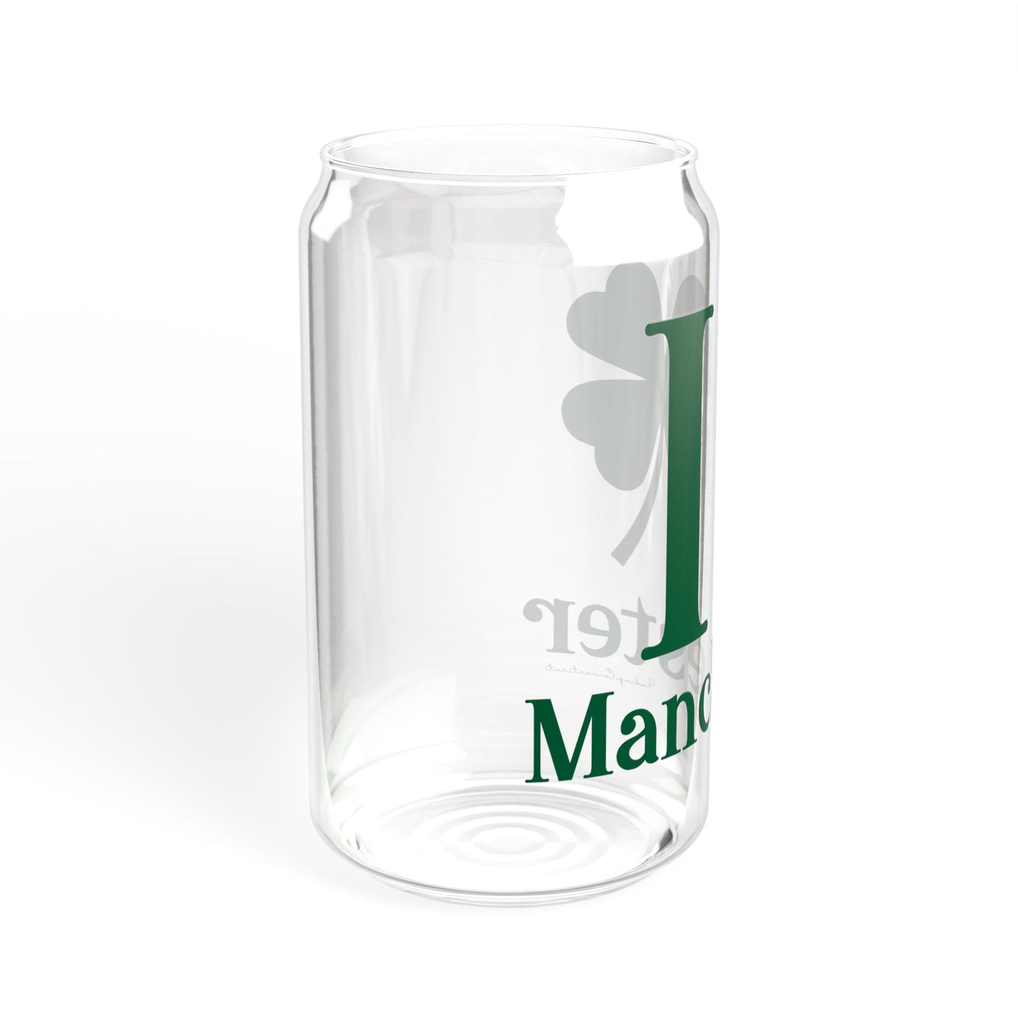 I Clover Manchester Sipper Glass, 16oz