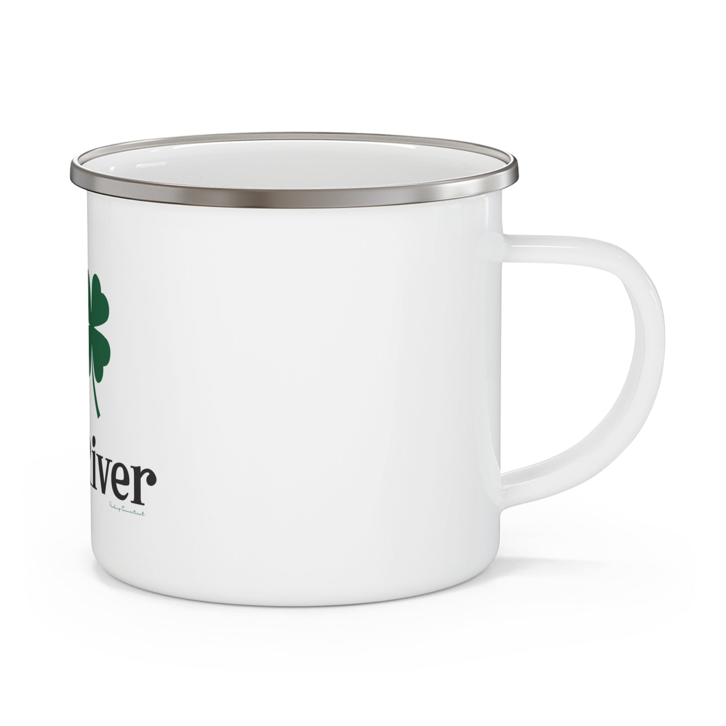 I Clover Deep River Enamel Camping Mug