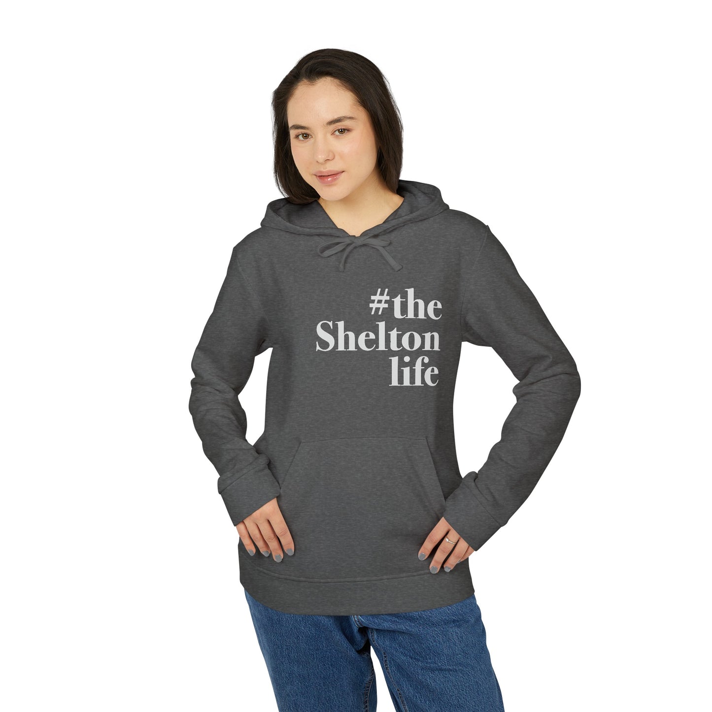 #thesheltonlife adidas® Unisex Fleece Hoodie