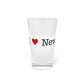 I Heart New Canaan. Pint Glass, 16oz