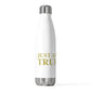 Just a kid from Trumbull 20oz Insulated Bottle