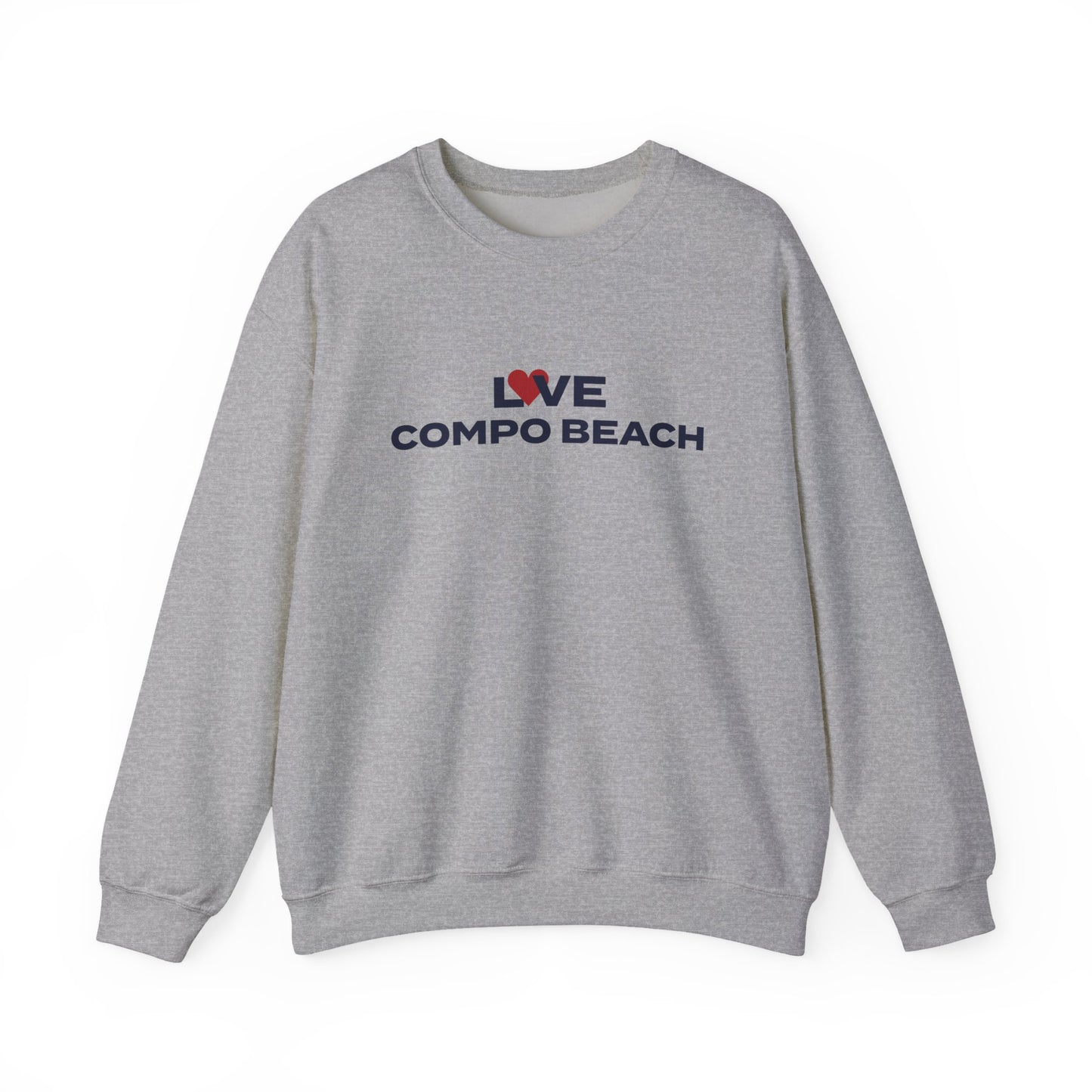 Love Compo Beach Unisex Heavy Blend™ Crewneck Sweatshirt