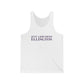 Just a kid from Ellington Unisex Jersey Tank Top