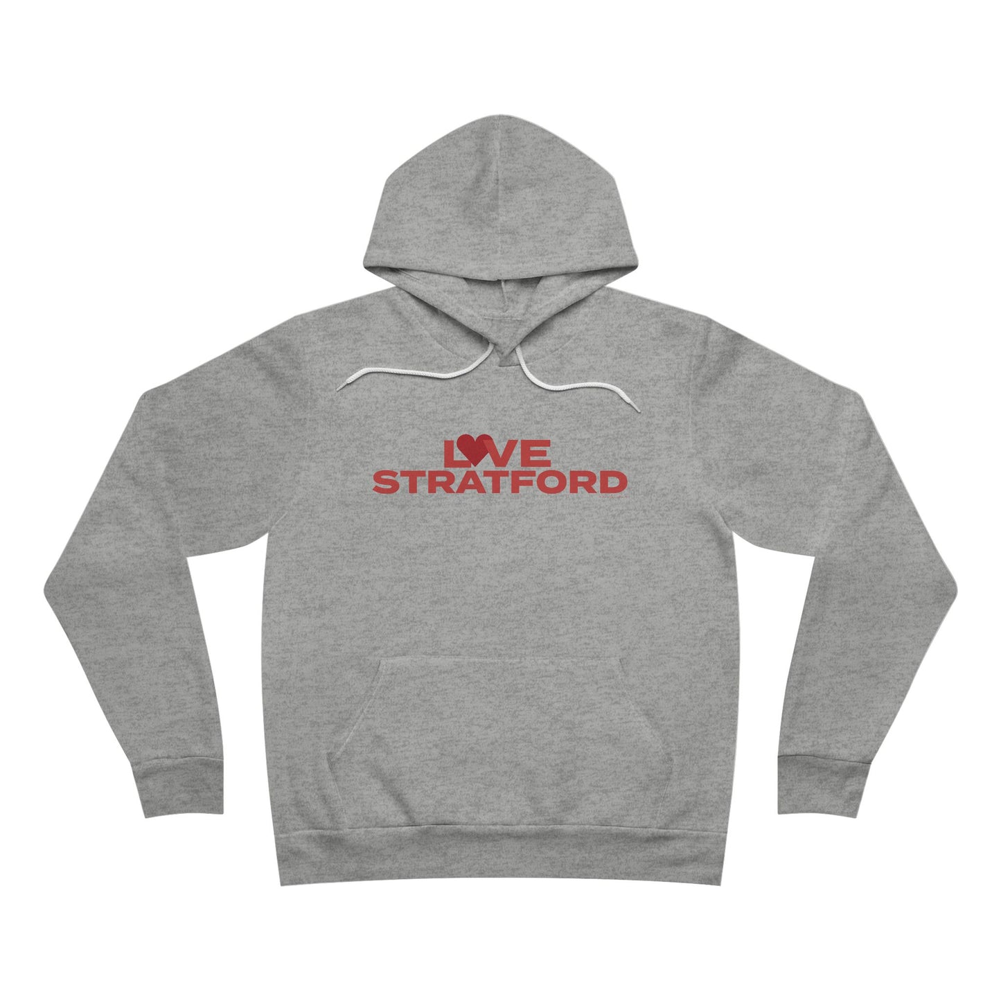 Love Stratford Unisex Sponge Fleece Pullover Hoodie