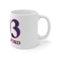 Wallingford Red, White & Blue Mug 11oz