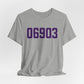 06903 Stamford Connecticut Zip Code Unisex Jersey Short Sleeve T-Shirt