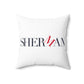 41 Tilt Sherman Spun Polyester Square Pillow