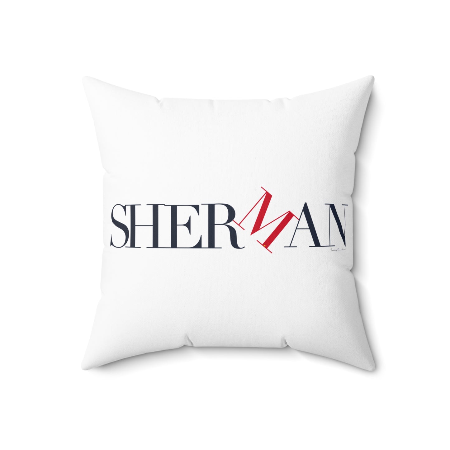 41 Tilt Sherman Spun Polyester Square Pillow