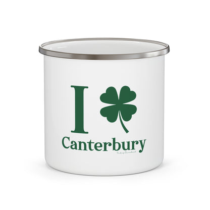 I Clover Canterbury Enamel Camping Mug