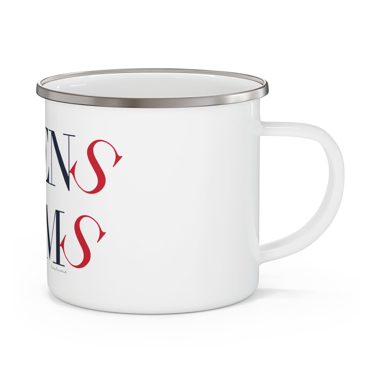 41 Tilt Greens Farms Enamel Camping Mug