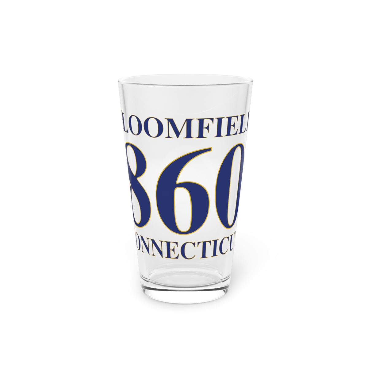 Bloomfield 860 Connecticut Pint Glass, 16oz