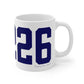 06226 Willimantic Connecticut Zip Code Mug 11oz