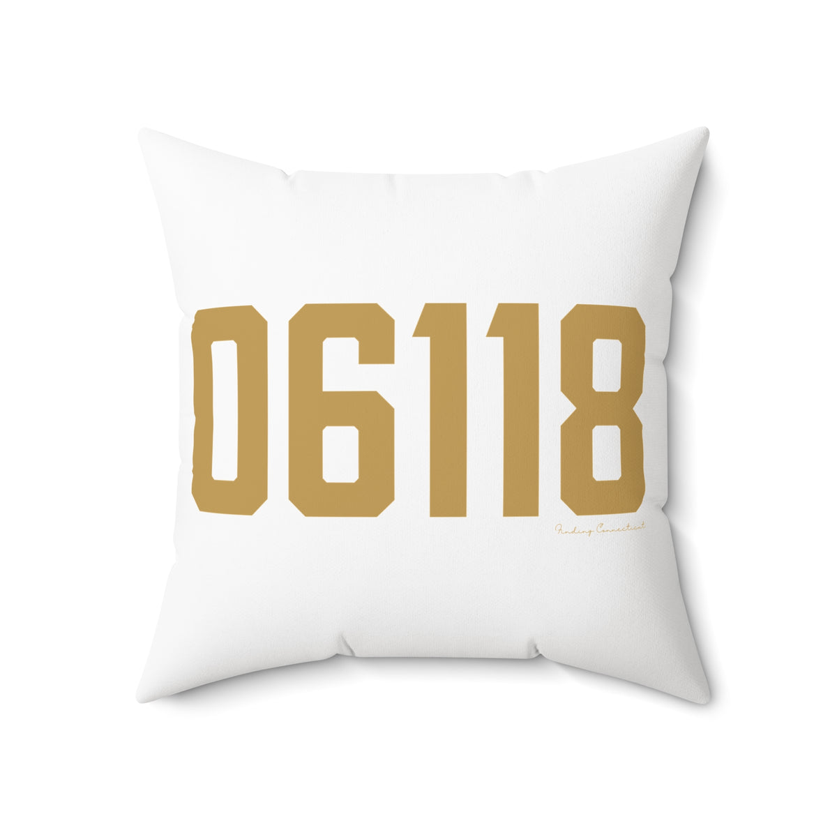 06118 East Hartford Connecticut Zip Code Polyester Square Pillow