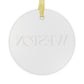 41 Tilt Weston Glass Ornaments