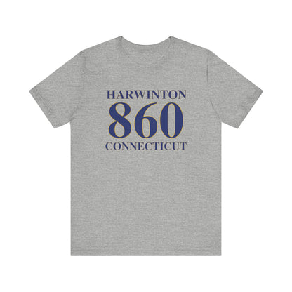 Harwinton 860 Connecticut Unisex Jersey Short Sleeve T-Shirt