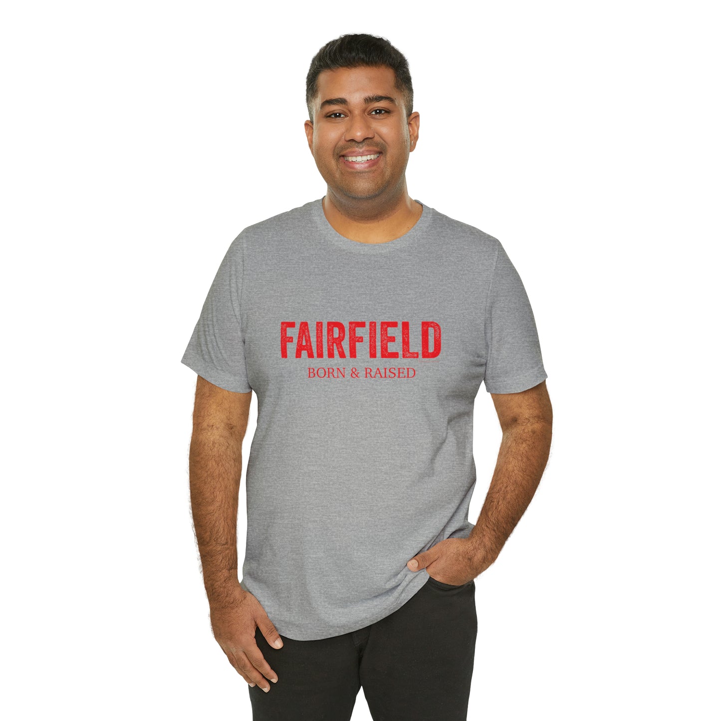 Fairfield Born & Raised Unisex Jersey Short Sleeve Tee