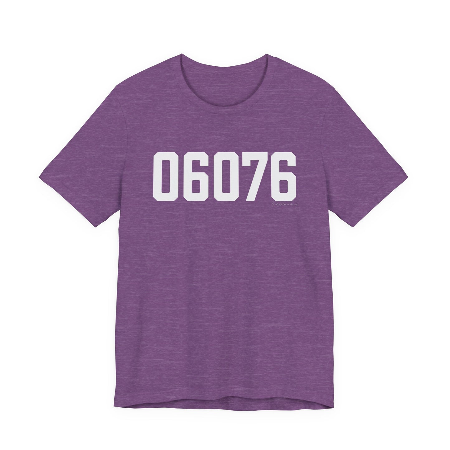 06076 Stafford CT Zip Code Unisex Jersey Short Sleeve T-Shirt