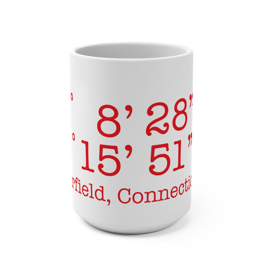Fairfield Coordinates Mug 15oz