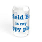 Fairfield Beach is My Happy Place Sipper Glass, 16oz