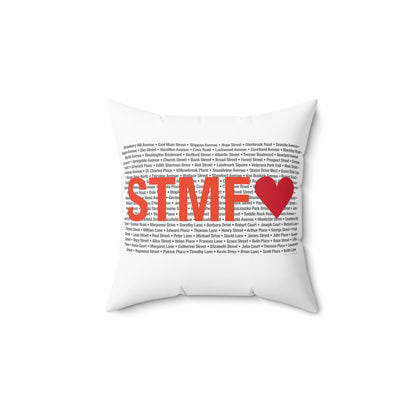 Stamford Love Spun Polyester Square Pillow