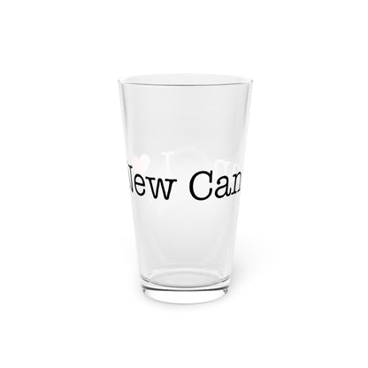 I Heart New Canaan. Pint Glass, 16oz