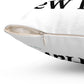 I Clover New Haven Spun Polyester Square Pillow