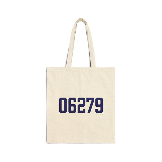 06279 Willington Connecticut Zip Code Cotton Canvas Tote Bag