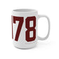 06478 Oxford Connecticut Zip Code Mug 15oz