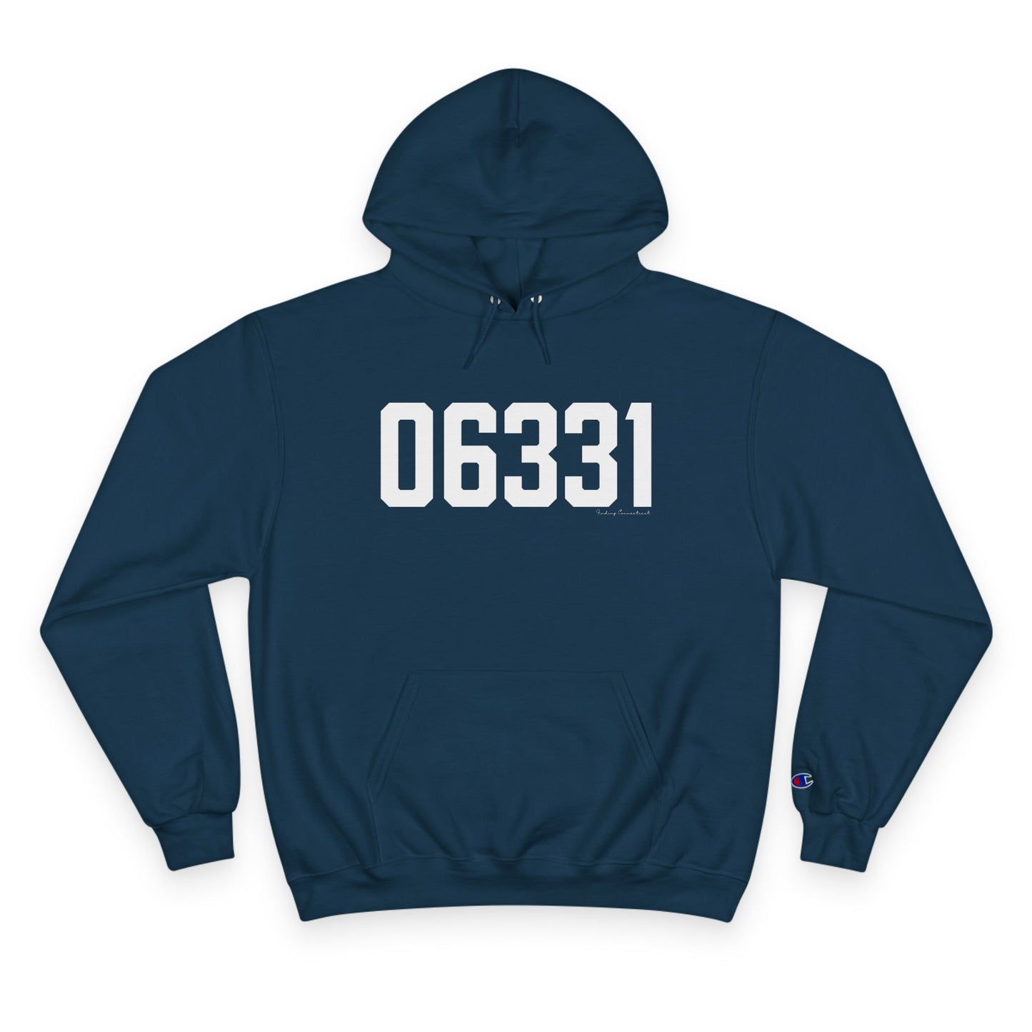 06331 Canterbury CT Zip Code Champion Hoodie