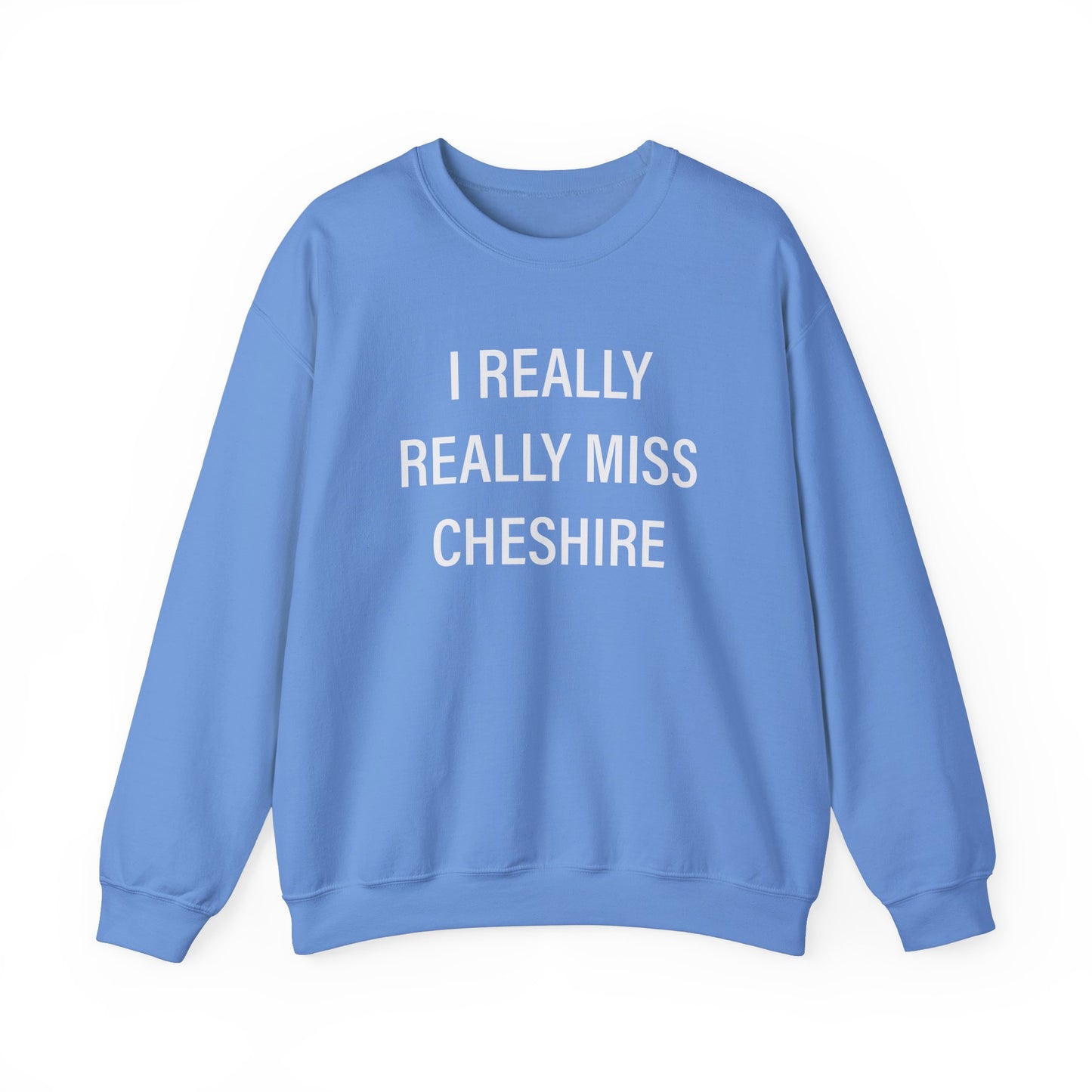 I Really Really Miss Cheshire Unisex Heavy Blend™ Crewneck Sweatshirt