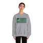 Oxford Connecticut St. Patrick’s Day Flag Unisex Heavy Blend™ Crewneck Sweatshirt