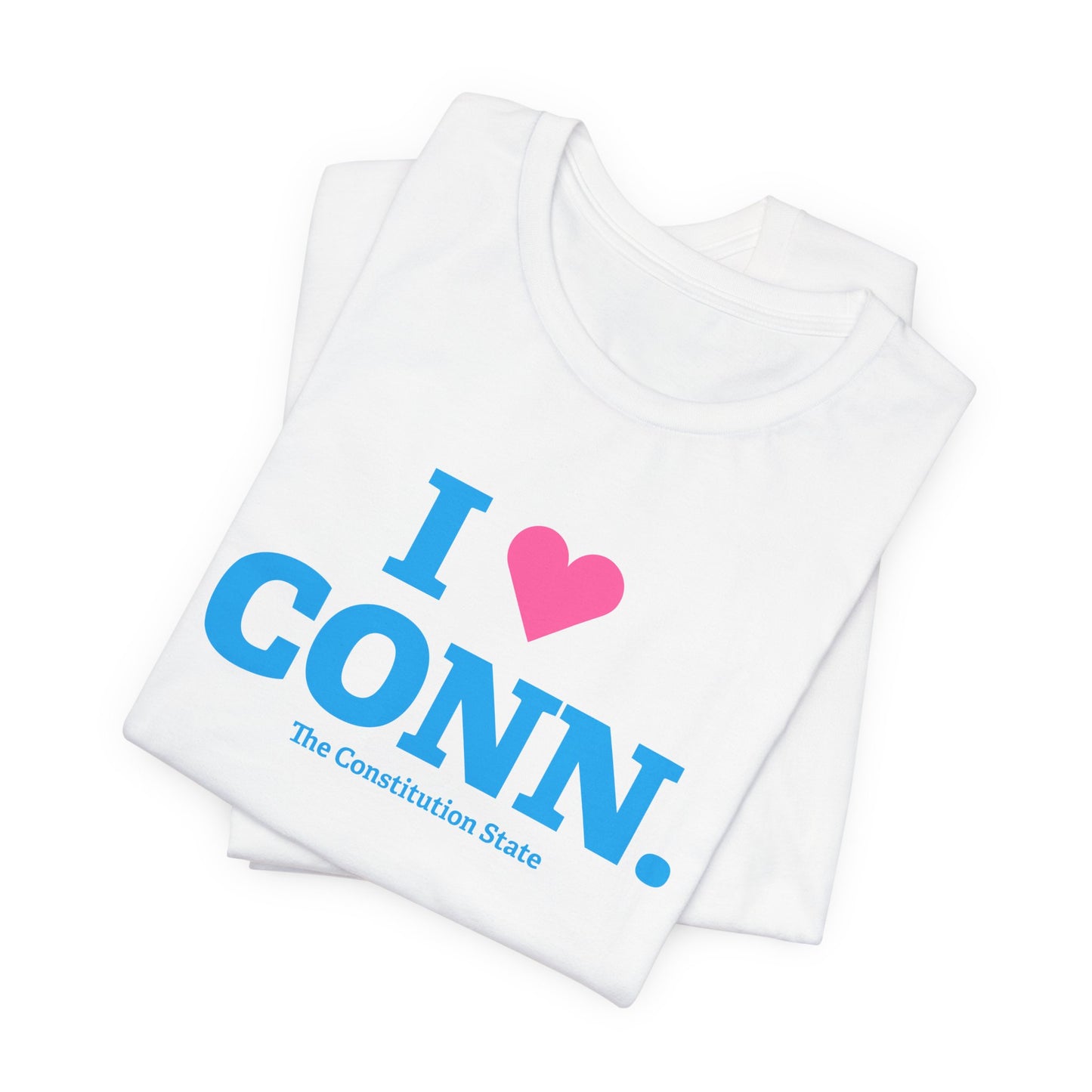 I Heart CONN. Unisex Jersey Short Sleeve T-Shirt
