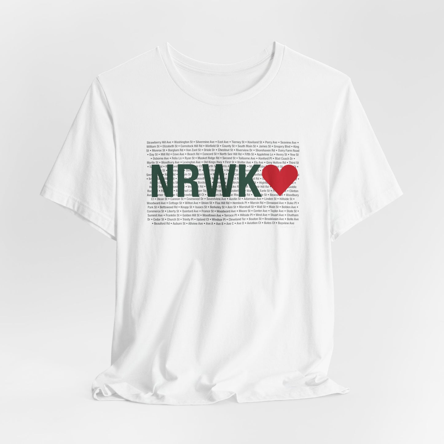 Norwalk Love Unisex Jersey Short Sleeve T-Shirt